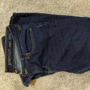 Gap premium super skinny jeans